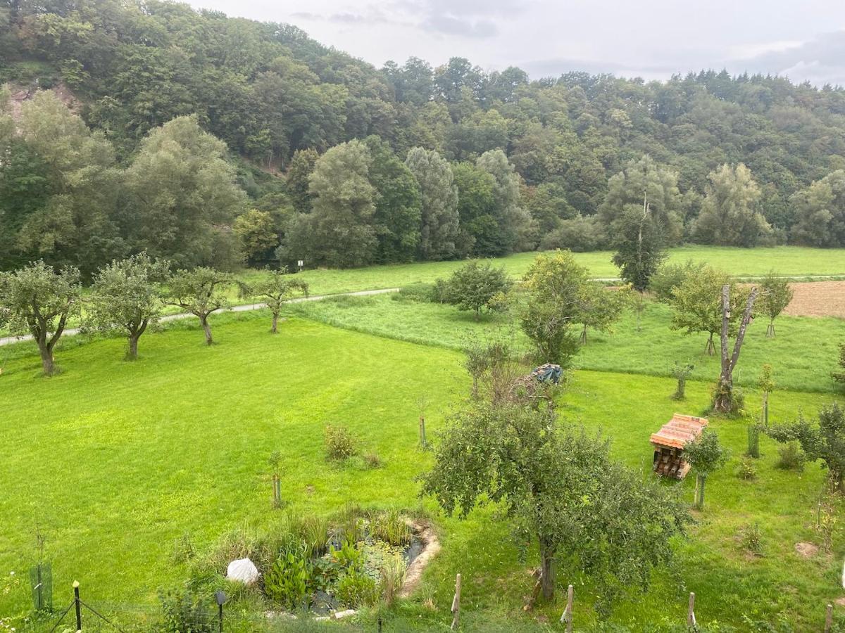 Kleine-Radoase, Ruhiges Oekologisch Renoviertes Doppelzimmer Weilburg Exterior photo